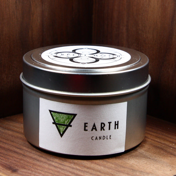 Earth Elemental Soy Candle Tin