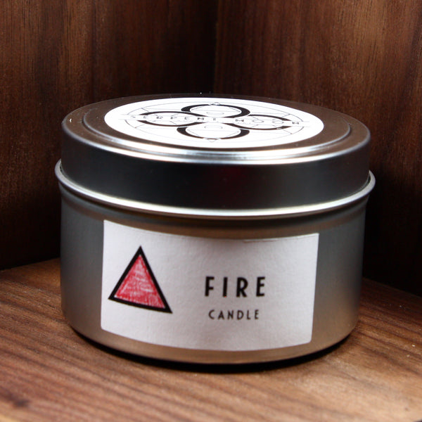 Fire Elemental Soy Candle Tin