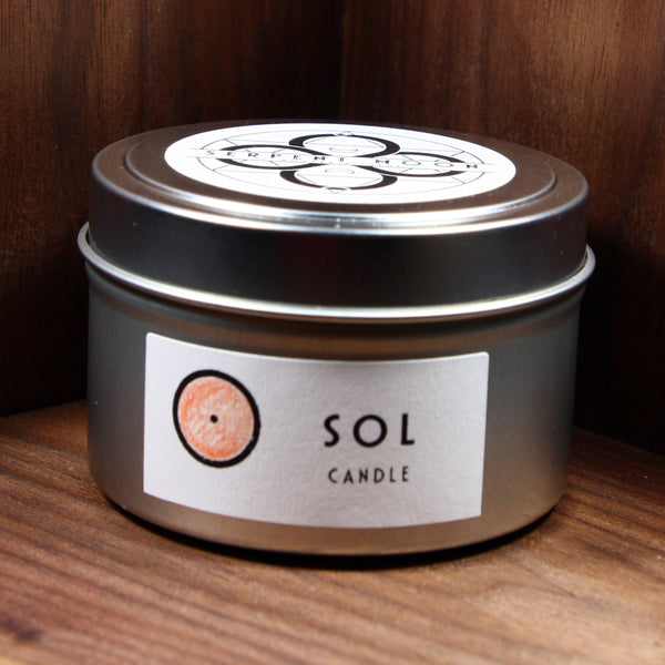 Sol Soy Candle Tin