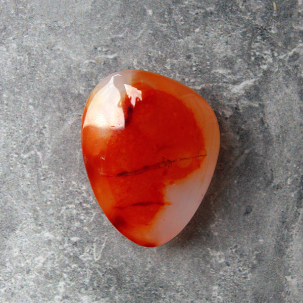 Carnelian Palm Stone