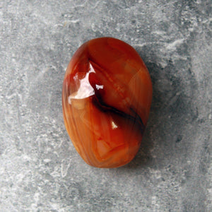 Carnelian Palm Stone