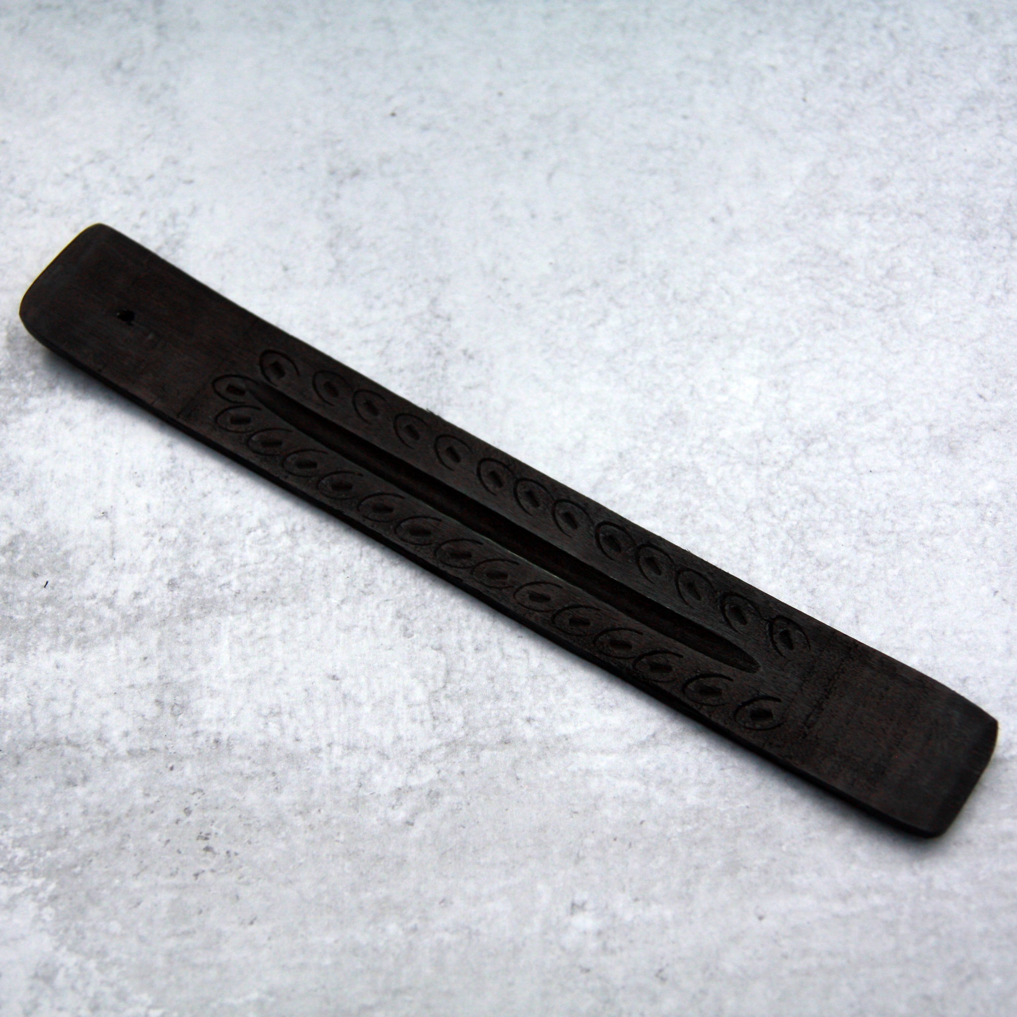 Wooden Incense Holder - Black